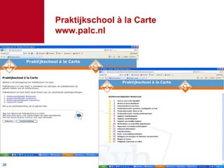 Praktijkschool à la Carte
     www.palc.nl




36
 