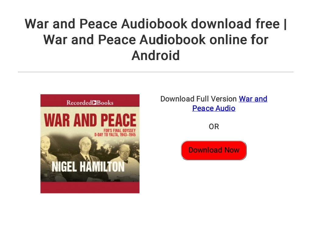 War and Peace free War and Peace free