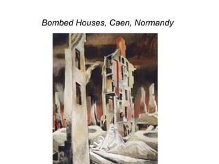 Bombed Houses, Caen, Normandy
 