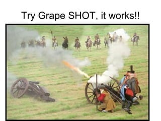 Try Grape SHOT, it works!!
 