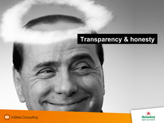 Transparency & honesty 