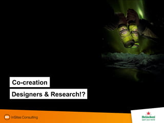 Designers & Research!? Co-creation 