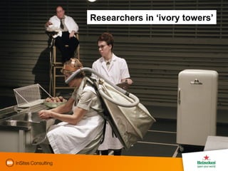 Researchers in ‘ivory towers’ 