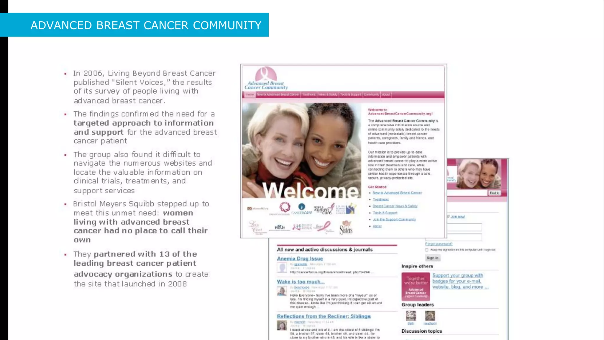 ADVANCED BREAST CANCER COMMUNITY
 