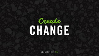 The Top Things you need to know for
effective social media campaigns
‘Create Change with Digital’
WARD6 – GfK Digital Mark...