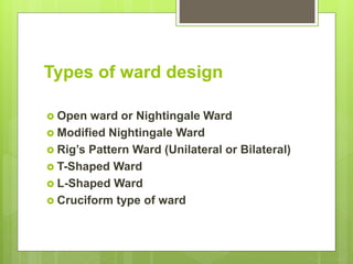 Ward Opening Ward management | PPTX