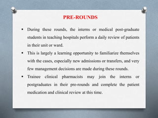 Prea Unannounced Rounds Examples ward round participation.pptx