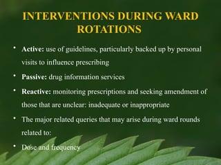 Inpt Ward Rounds Effective Participation in Medical Ward Rounds for Pharmacists and ...