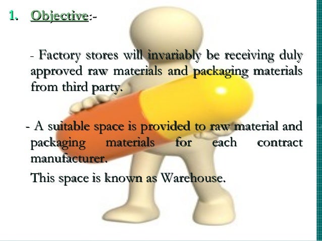 warehouse objectives