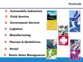 Verticals


Automobile Industries



Field Service



Government Sectors



Logistics



Manufacturing



Pharma & HealthCare



Retail



Route Sales Management

 