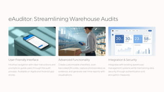 Warehouse Audit checklist with eAuditor Audits & Inspections | PDF