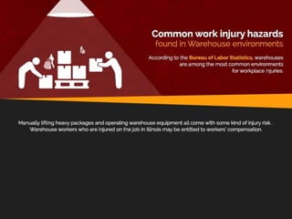 Common Work Injury Hazards In Warehouse Environment