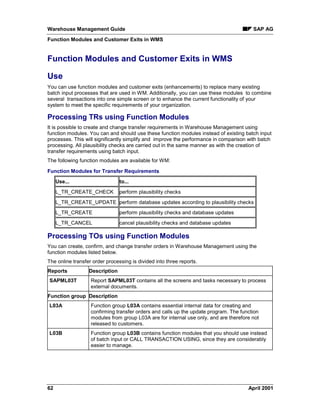 Warehouse management guide | PDF
