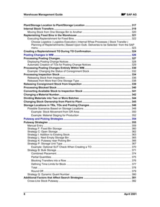 Warehouse management guide | PDF