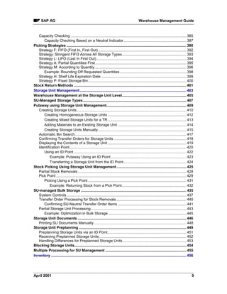 Warehouse management guide | PDF