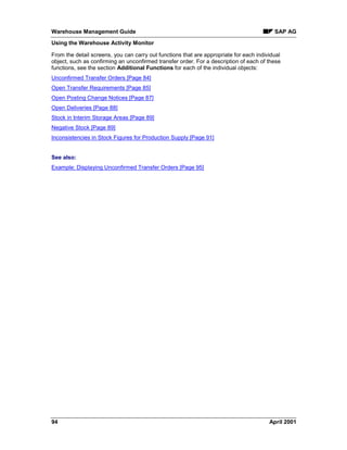 Warehouse management guide | PDF
