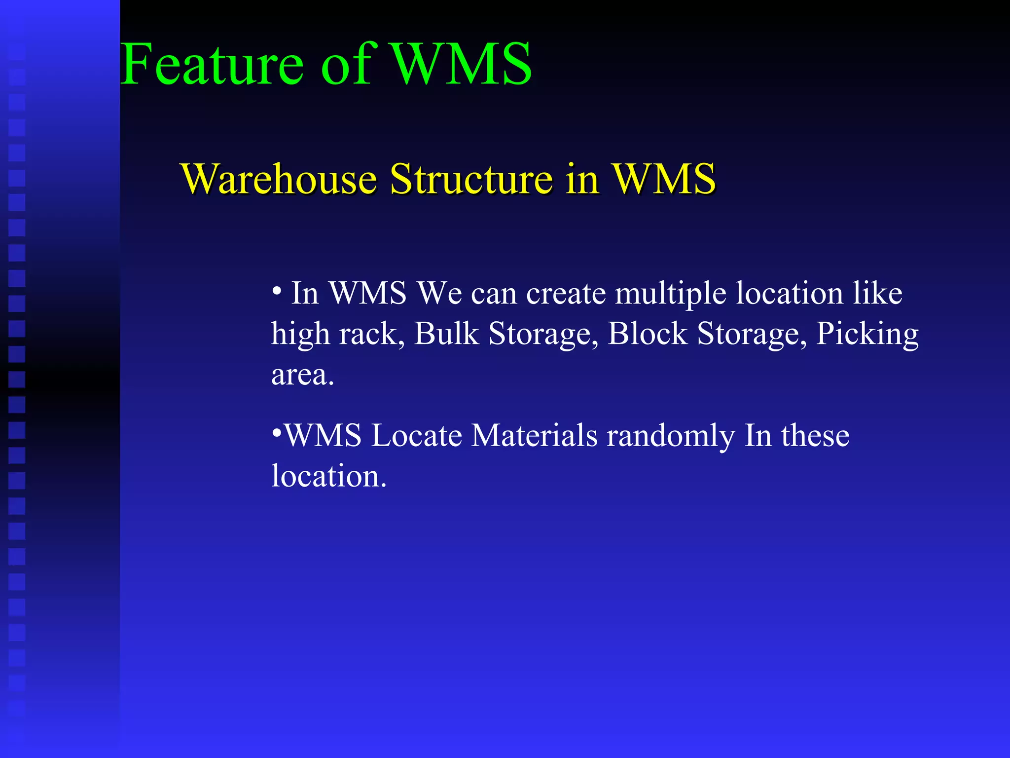 Warehouse management system | PPT