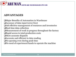 Warehouse management using rfid | PPTX