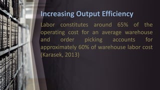 Warehouse Optimisation | PDF