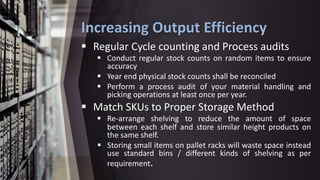 Warehouse Optimisation | PDF