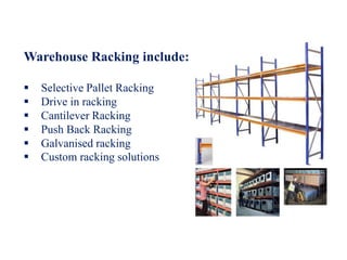 Warehouse Racking | PPTX