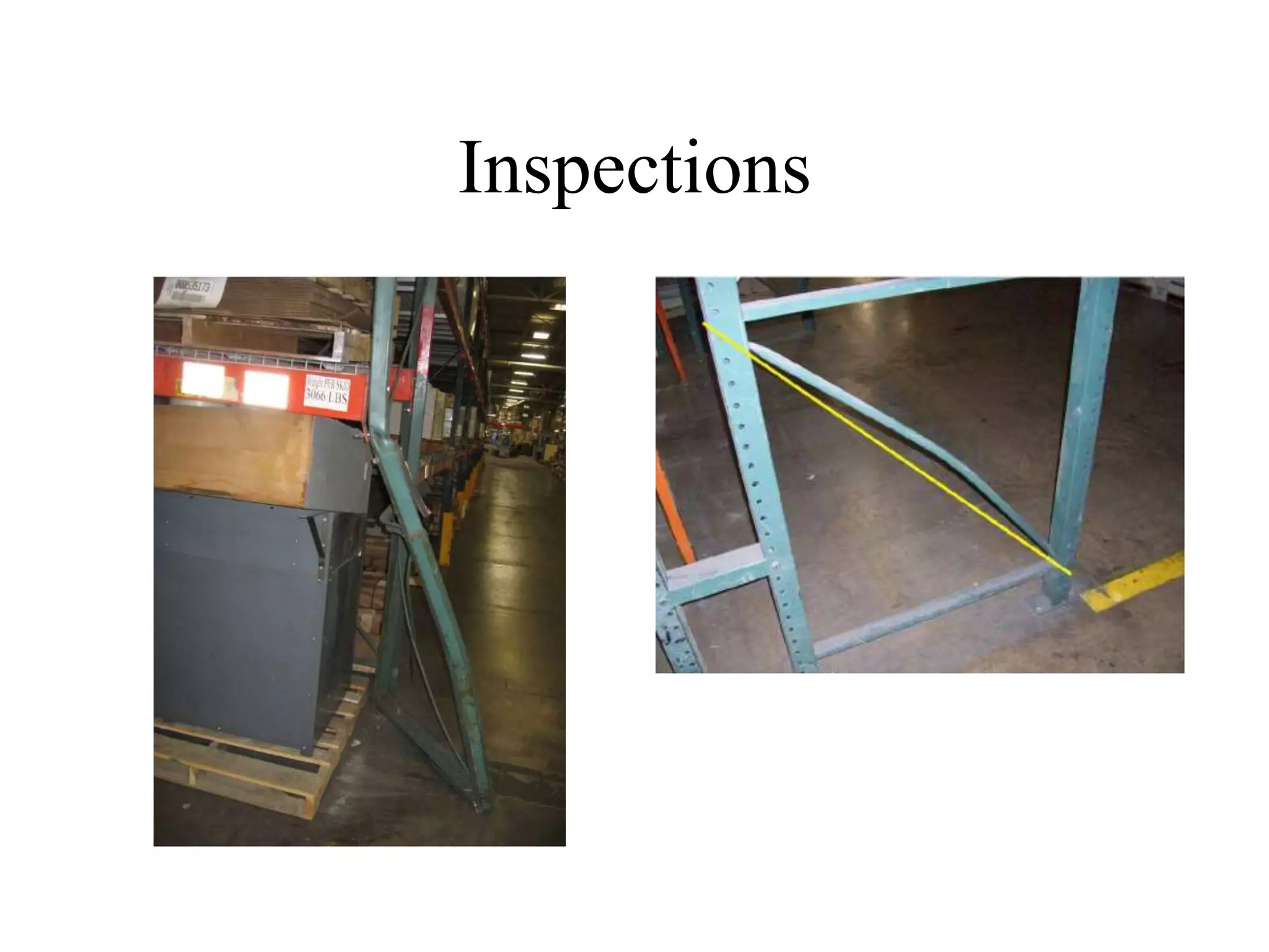 Inspections
 
