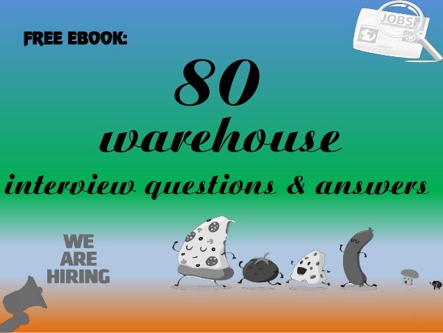 warehouse interview questions