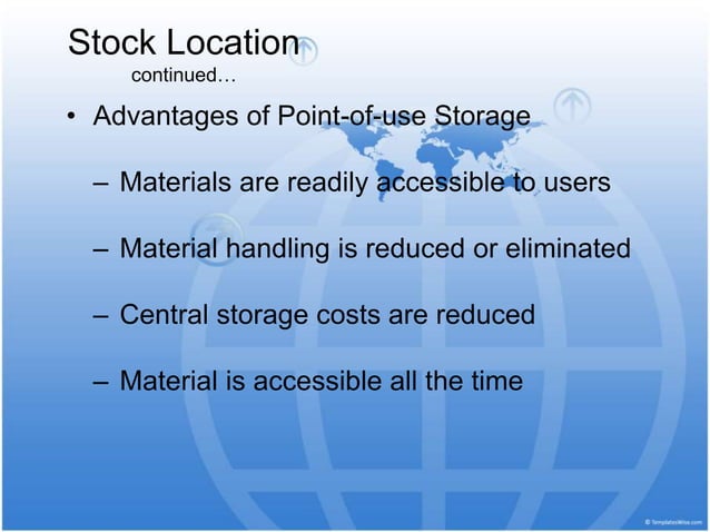 WAREHOUSING MANAGEMENT inward and outward final_copy.ppt