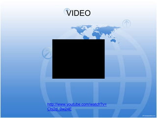 VIDEO
http://www.youtube.com/watch?v=
Cbj2d_0w24E
 
