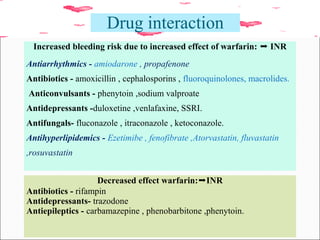 Warfarin - Oral Anticoagulant