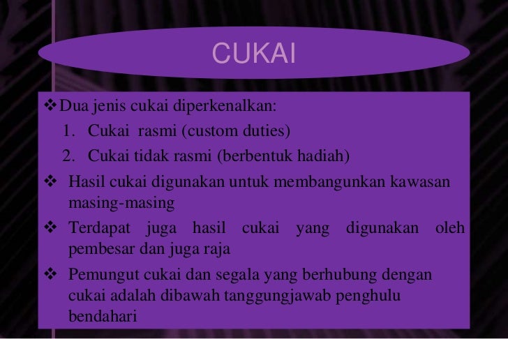 Warisan kesultanan melayu melaka dari segi ekonomi Warisan kesultanan melayu melaka dari segi ekonomi