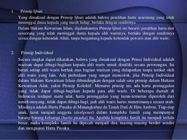 Inilah Pembagian Harta Warisan Menurut Islam Dan Urutan