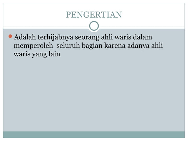 Waris islam hijab hirman | PPT
