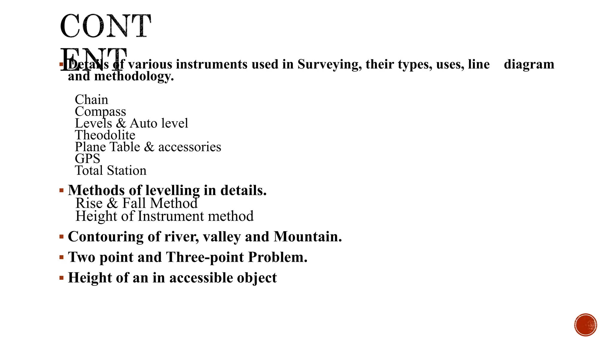Surveying and instruments used, compass used in survey, auto level ...