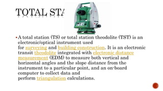 Surveying and instruments used, compass used in survey, auto level ...