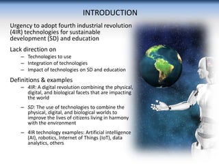 Ally & Wark (2019) Learning for Sustainable Development in the Fourth ...