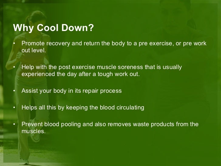 Warm up & cooldown