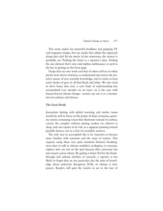 Climate Change as News - 2007 Revkin book chapter