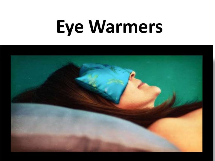 Warm compress for eyes