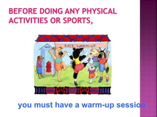 WARM UP EXERCISES SCHOOL STUDENTS PHYSICAL AND HEALTH EDUCATION | PPTX