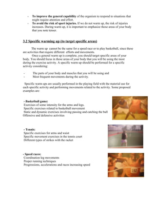 Warm up (1º 2º eso) | PDF