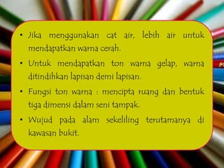 kepentingan warna kepada manusia