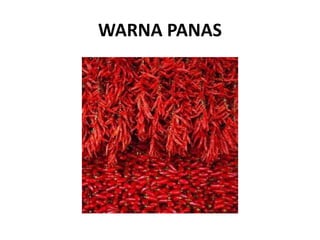 WARNA PANAS
 