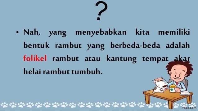 Tau Gak sih Kenapa Warna Rambut  Berbeda