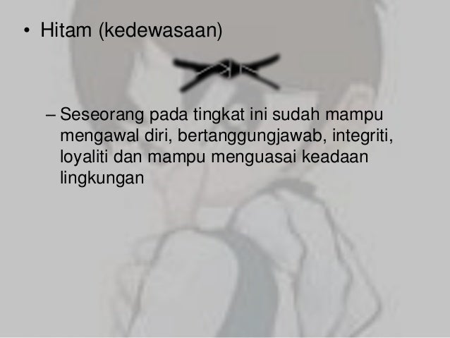 Warna Tali Pinggang Dan Peringkat