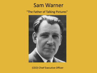 Sam Warner Warner Bros | PPTX