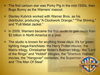 Warner bros | PPTX