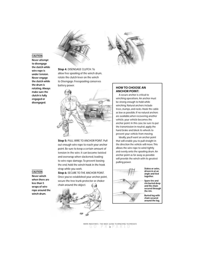 Warn Guide to Safe Winching | PDF