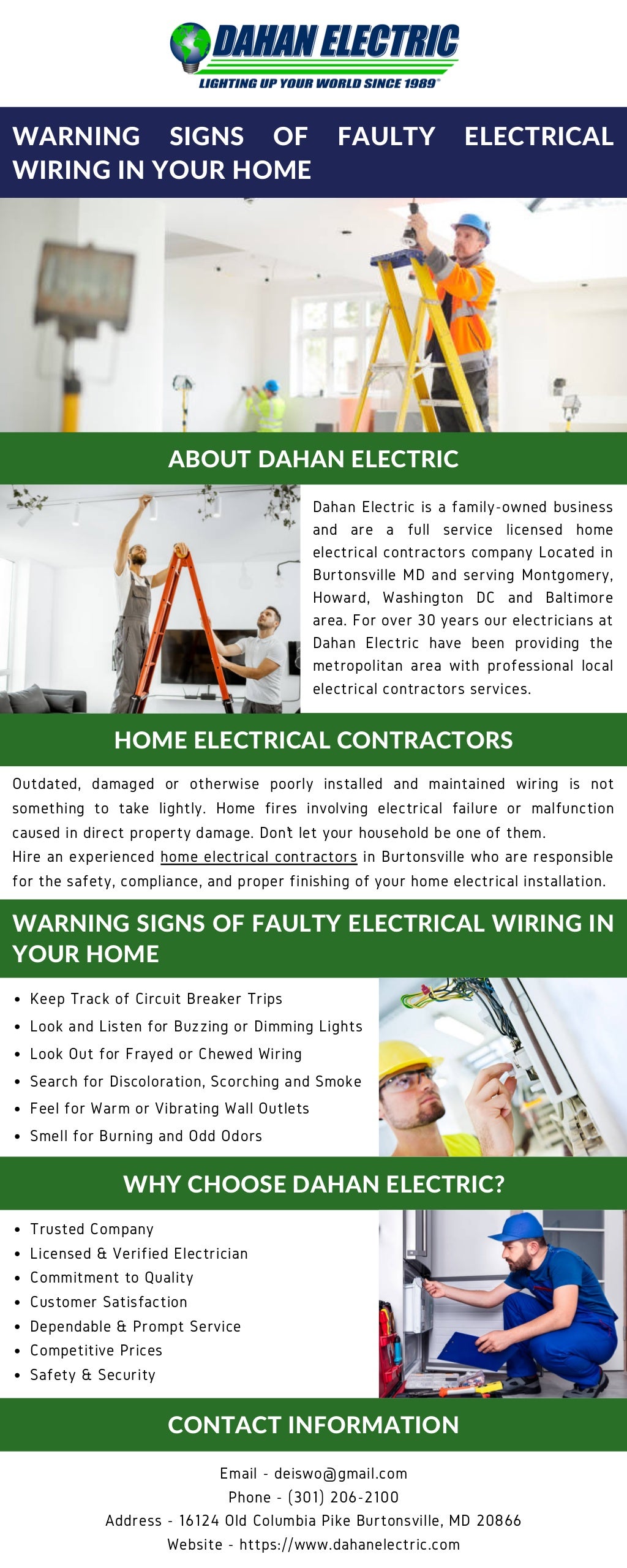 Warning Signs of Faulty Electrical Wiring in Your Home