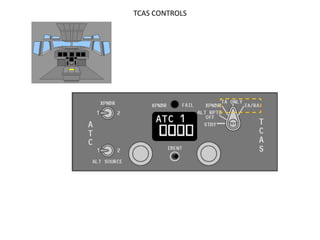TCAS CONTROLS
 